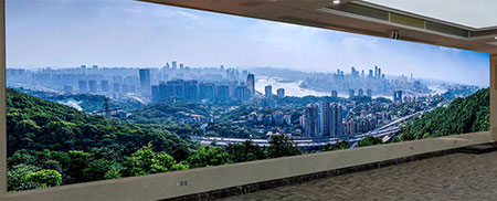 重慶主城某小學(xué) 室內(nèi)Q2.5全彩 52平方，2020年4月